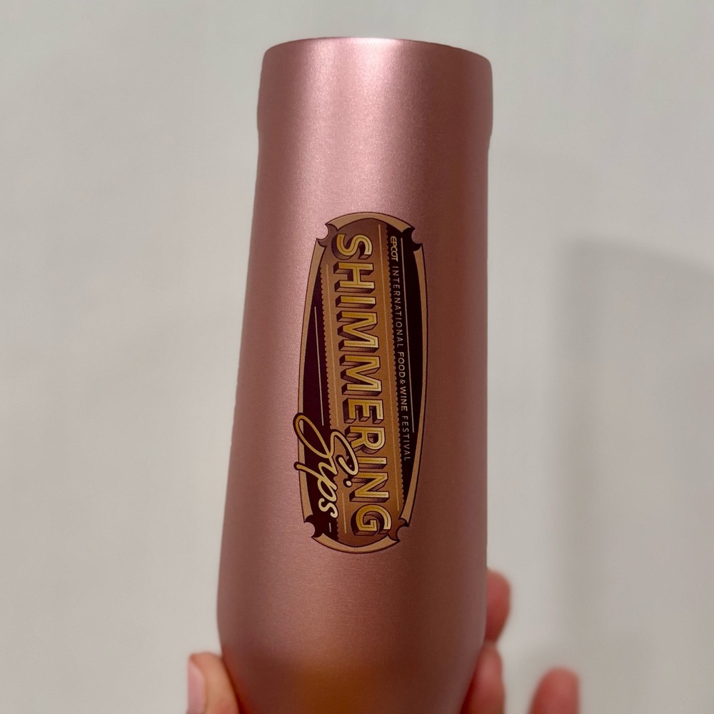 Disney Shimmering Sips Pink Tumbler